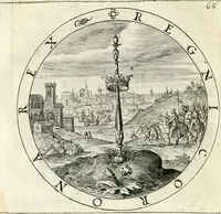 An illustration from A collection of emblemes, ancient and moderne : quickened vvith metricall illustrations, both morall and divine : and disposed into lotteries, that instruction and good counsell may bee furthered by an honest and pleasant recreation (1635)