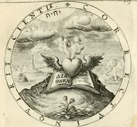 An illustration from A collection of emblemes, ancient and moderne : quickened vvith metricall illustrations, both morall and divine : and disposed into lotteries, that instruction and good counsell may bee furthered by an honest and pleasant recreation (1635)