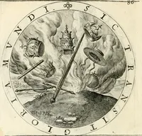 Picture 93 of 214 from A collection of emblemes, ancient and moderne : quickened vvith metricall illustrations, both morall and divine : and disposed into lotteries, that instruction and good counsell may bee furthered by an honest and pleasant recreation (1635), leaf 129