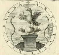 An illustration from A collection of emblemes, ancient and moderne : quickened vvith metricall illustrations, both morall and divine : and disposed into lotteries, that instruction and good counsell may bee furthered by an honest and pleasant recreation (1635)