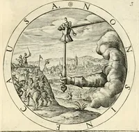An illustration from A collection of emblemes, ancient and moderne : quickened vvith metricall illustrations, both morall and divine : and disposed into lotteries, that instruction and good counsell may bee furthered by an honest and pleasant recreation (1635)