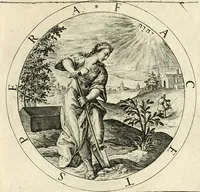 Picture 115 of 214 from A collection of emblemes, ancient and moderne : quickened vvith metricall illustrations, both morall and divine : and disposed into lotteries, that instruction and good counsell may bee furthered by an honest and pleasant recreation (1635), leaf 168