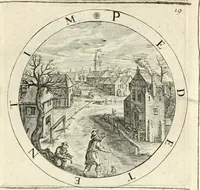 Picture 127 of 214 from A collection of emblemes, ancient and moderne : quickened vvith metricall illustrations, both morall and divine : and disposed into lotteries, that instruction and good counsell may bee furthered by an honest and pleasant recreation (1635), leaf 180