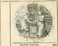 An illustration from A collection of emblemes, ancient and moderne : quickened vvith metricall illustrations, both morall and divine : and disposed into lotteries, that instruction and good counsell may bee furthered by an honest and pleasant recreation (1635)