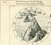 Picture 144 of 214 from A collection of emblemes, ancient and moderne : quickened vvith metricall illustrations, both morall and divine : and disposed into lotteries, that instruction and good counsell may bee furthered by an honest and pleasant recreation (1635), leaf 197