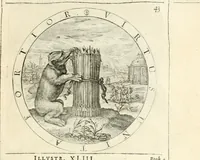 Picture 151 of 214 from A collection of emblemes, ancient and moderne : quickened vvith metricall illustrations, both morall and divine : and disposed into lotteries, that instruction and good counsell may bee furthered by an honest and pleasant recreation (1635), leaf 204