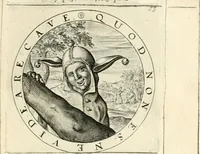 Picture 163 of 214 from A collection of emblemes, ancient and moderne : quickened vvith metricall illustrations, both morall and divine : and disposed into lotteries, that instruction and good counsell may bee furthered by an honest and pleasant recreation (1635), leaf 232