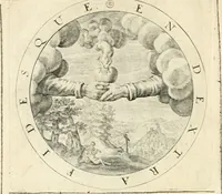 An illustration from A collection of emblemes, ancient and moderne : quickened vvith metricall illustrations, both morall and divine : and disposed into lotteries, that instruction and good counsell may bee furthered by an honest and pleasant recreation (1635)