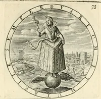 Picture 183 of 214 from A collection of emblemes, ancient and moderne : quickened vvith metricall illustrations, both morall and divine : and disposed into lotteries, that instruction and good counsell may bee furthered by an honest and pleasant recreation (1635), leaf 252