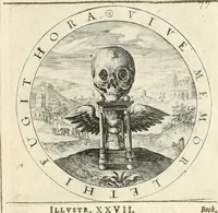 An illustration from A collection of emblemes, ancient and moderne : quickened vvith metricall illustrations, both morall and divine : and disposed into lotteries, that instruction and good counsell may bee furthered by an honest and pleasant recreation (1635)