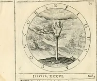 Picture 196 of 214 from A collection of emblemes, ancient and moderne : quickened vvith metricall illustrations, both morall and divine : and disposed into lotteries, that instruction and good counsell may bee furthered by an honest and pleasant recreation (1635), leaf 265