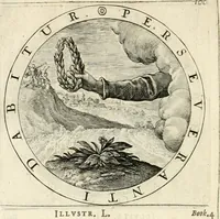 Picture 210 of 214 from A collection of emblemes, ancient and moderne : quickened vvith metricall illustrations, both morall and divine : and disposed into lotteries, that instruction and good counsell may bee furthered by an honest and pleasant recreation (1635), leaf 279