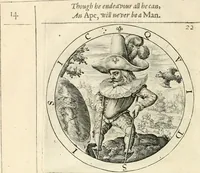 Picture 20 of 214 from A collection of emblemes, ancient and moderne : quickened vvith metricall illustrations, both morall and divine : and disposed into lotteries, that instruction and good counsell may bee furthered by an honest and pleasant recreation (1635), leaf 39