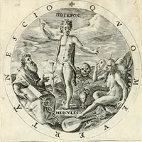 Picture 28 of 214 from A collection of emblemes, ancient and moderne : quickened vvith metricall illustrations, both morall and divine : and disposed into lotteries, that instruction and good counsell may bee furthered by an honest and pleasant recreation (1635), leaf 47