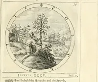 An illustration from A collection of emblemes, ancient and moderne : quickened vvith metricall illustrations, both morall and divine : and disposed into lotteries, that instruction and good counsell may bee furthered by an honest and pleasant recreation (1635)