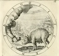 Picture 44 of 214 from A collection of emblemes, ancient and moderne : quickened vvith metricall illustrations, both morall and divine : and disposed into lotteries, that instruction and good counsell may bee furthered by an honest and pleasant recreation (1635), leaf 63