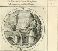 Picture 47 of 214 from A collection of emblemes, ancient and moderne : quickened vvith metricall illustrations, both morall and divine : and disposed into lotteries, that instruction and good counsell may bee furthered by an honest and pleasant recreation (1635), leaf 66