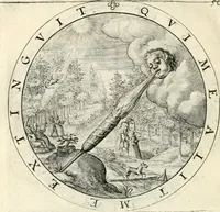 Picture 63 of 214 from A collection of emblemes, ancient and moderne : quickened vvith metricall illustrations, both morall and divine : and disposed into lotteries, that instruction and good counsell may bee furthered by an honest and pleasant recreation (1635), leaf 99