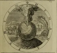 An illustration from A collection of emblemes, ancient and moderne : quickened vvith metricall illvstrations, both morall and divine, and disposed into lotteries, that instruction and good counsell may bee furthered by an honest and pleasant recreation (1635)