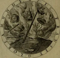 An illustration from A collection of emblemes, ancient and moderne : quickened vvith metricall illvstrations, both morall and divine, and disposed into lotteries, that instruction and good counsell may bee furthered by an honest and pleasant recreation (1635)