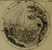 An illustration from A collection of emblemes, ancient and moderne : quickened vvith metricall illvstrations, both morall and divine, and disposed into lotteries, that instruction and good counsell may bee furthered by an honest and pleasant recreation (1635)