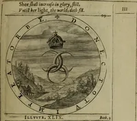 An illustration from A collection of emblemes, ancient and moderne : quickened vvith metricall illvstrations, both morall and divine, and disposed into lotteries, that instruction and good counsell may bee furthered by an honest and pleasant recreation (1635)