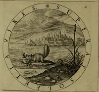 An illustration from A collection of emblemes, ancient and moderne : quickened vvith metricall illvstrations, both morall and divine, and disposed into lotteries, that instruction and good counsell may bee furthered by an honest and pleasant recreation (1635)