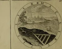 An illustration from A collection of emblemes, ancient and moderne : quickened vvith metricall illvstrations, both morall and divine, and disposed into lotteries, that instruction and good counsell may bee furthered by an honest and pleasant recreation (1635)