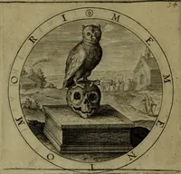 An illustration from A collection of emblemes, ancient and moderne : quickened vvith metricall illvstrations, both morall and divine, and disposed into lotteries, that instruction and good counsell may bee furthered by an honest and pleasant recreation (1635)