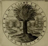 An illustration from A collection of emblemes, ancient and moderne : quickened vvith metricall illvstrations, both morall and divine, and disposed into lotteries, that instruction and good counsell may bee furthered by an honest and pleasant recreation (1635)