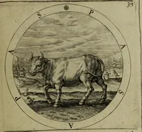 An illustration from A collection of emblemes, ancient and moderne : quickened vvith metricall illvstrations, both morall and divine, and disposed into lotteries, that instruction and good counsell may bee furthered by an honest and pleasant recreation (1635)