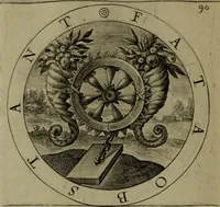 An illustration from A collection of emblemes, ancient and moderne : quickened vvith metricall illvstrations, both morall and divine, and disposed into lotteries, that instruction and good counsell may bee furthered by an honest and pleasant recreation (1635)