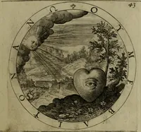 An illustration from A collection of emblemes, ancient and moderne : quickened vvith metricall illvstrations, both morall and divine, and disposed into lotteries, that instruction and good counsell may bee furthered by an honest and pleasant recreation (1635)