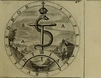 An illustration from A collection of emblemes, ancient and moderne : quickened vvith metricall illvstrations, both morall and divine, and disposed into lotteries, that instruction and good counsell may bee furthered by an honest and pleasant recreation (1635)