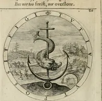 Picture 66 of 213 from A collection of emblemes, ancient and moderne : quickened vvith metricall illustrations, both morall and divine : and disposed into lotteries ... (1635), leaf 105