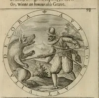 Picture 104 of 213 from A collection of emblemes, ancient and moderne : quickened vvith metricall illustrations, both morall and divine : and disposed into lotteries ... (1635), leaf 143