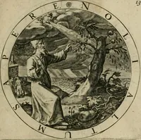 Picture 120 of 213 from A collection of emblemes, ancient and moderne : quickened vvith metricall illustrations, both morall and divine : and disposed into lotteries ... (1635), leaf 176