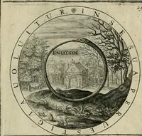Picture 130 of 213 from A collection of emblemes, ancient and moderne : quickened vvith metricall illustrations, both morall and divine : and disposed into lotteries ... (1635), leaf 186