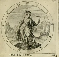 Picture 142 of 213 from A collection of emblemes, ancient and moderne : quickened vvith metricall illustrations, both morall and divine : and disposed into lotteries ... (1635), leaf 198