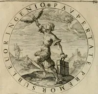 An illustration from A collection of emblemes, ancient and moderne : quickened vvith metricall illustrations, both morall and divine : and disposed into lotteries ... (1635)