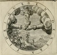 An illustration from A collection of emblemes, ancient and moderne : quickened vvith metricall illustrations, both morall and divine : and disposed into lotteries ... (1635)