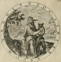 Picture 185 of 213 from A collection of emblemes, ancient and moderne : quickened vvith metricall illustrations, both morall and divine : and disposed into lotteries ... (1635), leaf 257