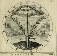 Picture 192 of 213 from A collection of emblemes, ancient and moderne : quickened vvith metricall illustrations, both morall and divine : and disposed into lotteries ... (1635), leaf 264
