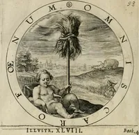 Picture 207 of 213 from A collection of emblemes, ancient and moderne : quickened vvith metricall illustrations, both morall and divine : and disposed into lotteries ... (1635), leaf 279