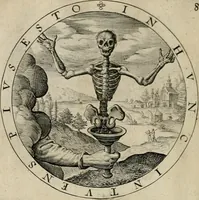 Picture 13 of 213 from A collection of emblemes, ancient and moderne : quickened vvith metricall illustrations, both morall and divine : and disposed into lotteries ... (1635), leaf 35