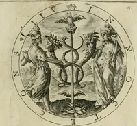 Picture 14 of 213 from A collection of emblemes, ancient and moderne : quickened vvith metricall illustrations, both morall and divine : and disposed into lotteries ... (1635), leaf 36