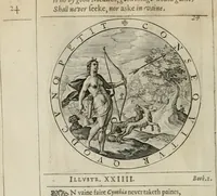 Picture 29 of 213 from A collection of emblemes, ancient and moderne : quickened vvith metricall illustrations, both morall and divine : and disposed into lotteries ... (1635), leaf 51