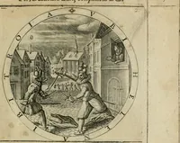 Picture 32 of 213 from A collection of emblemes, ancient and moderne : quickened vvith metricall illustrations, both morall and divine : and disposed into lotteries ... (1635), leaf 54
