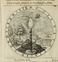 Picture 45 of 213 from A collection of emblemes, ancient and moderne : quickened vvith metricall illustrations, both morall and divine : and disposed into lotteries ... (1635), leaf 67
