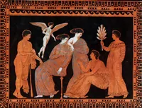 An illustration from Collection of Etruscan, Greek and Roman antiquities from the cabinet of the Honourable William Hamilton (1766)